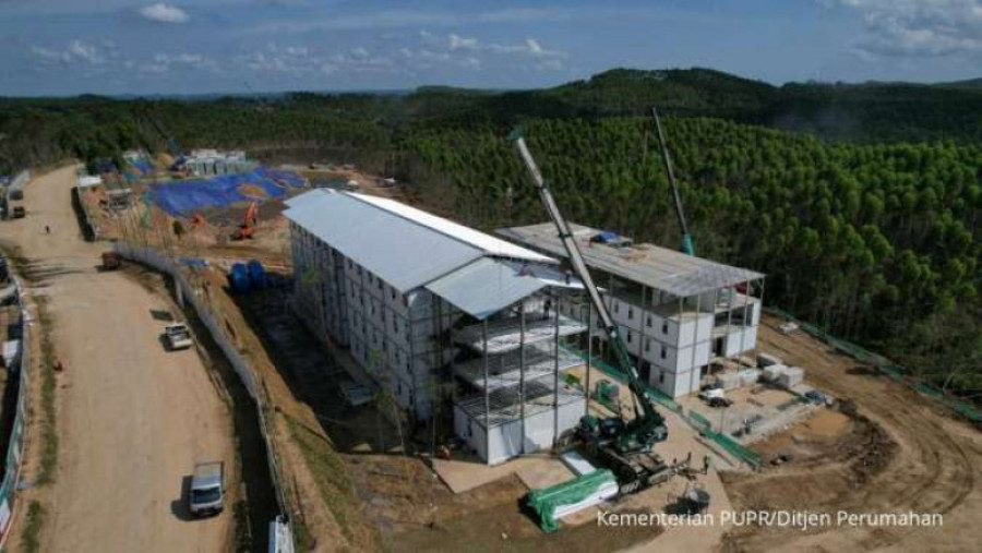 Pemerintah Kebut Pembangunan Rumah Pekerja Konstruksi di IKN